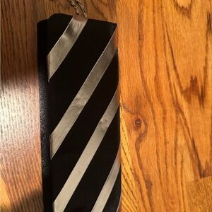 Chic Black and Silver Clutch
